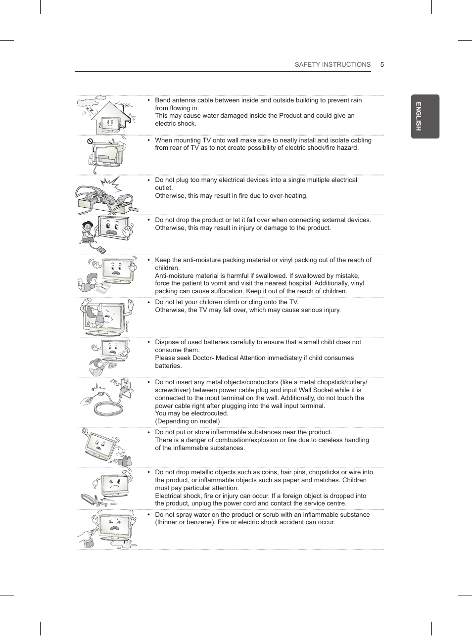 LG 32LN520B User Manual | Page 27 / 208