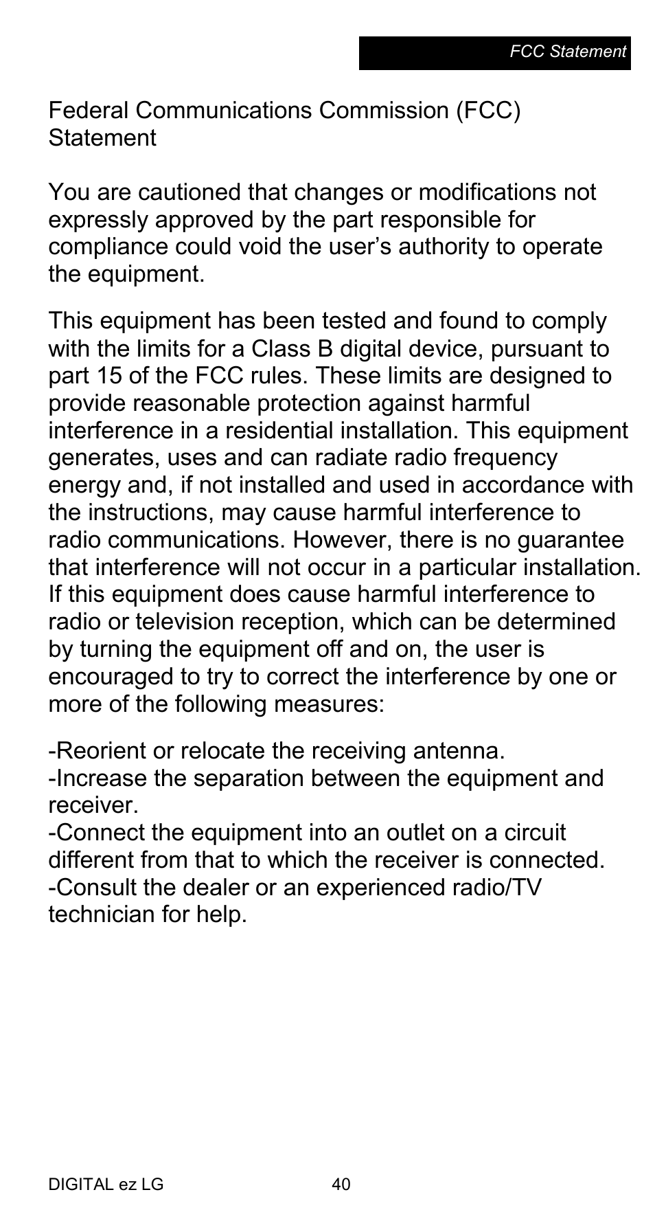 LG AN-WF100 User Manual | Page 5 / 20