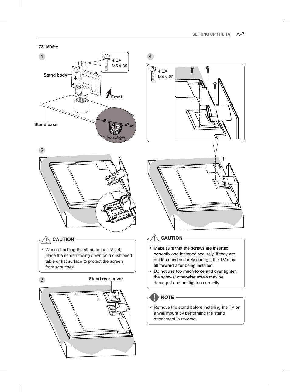 LG 42LM860V User Manual | Page 7 / 313