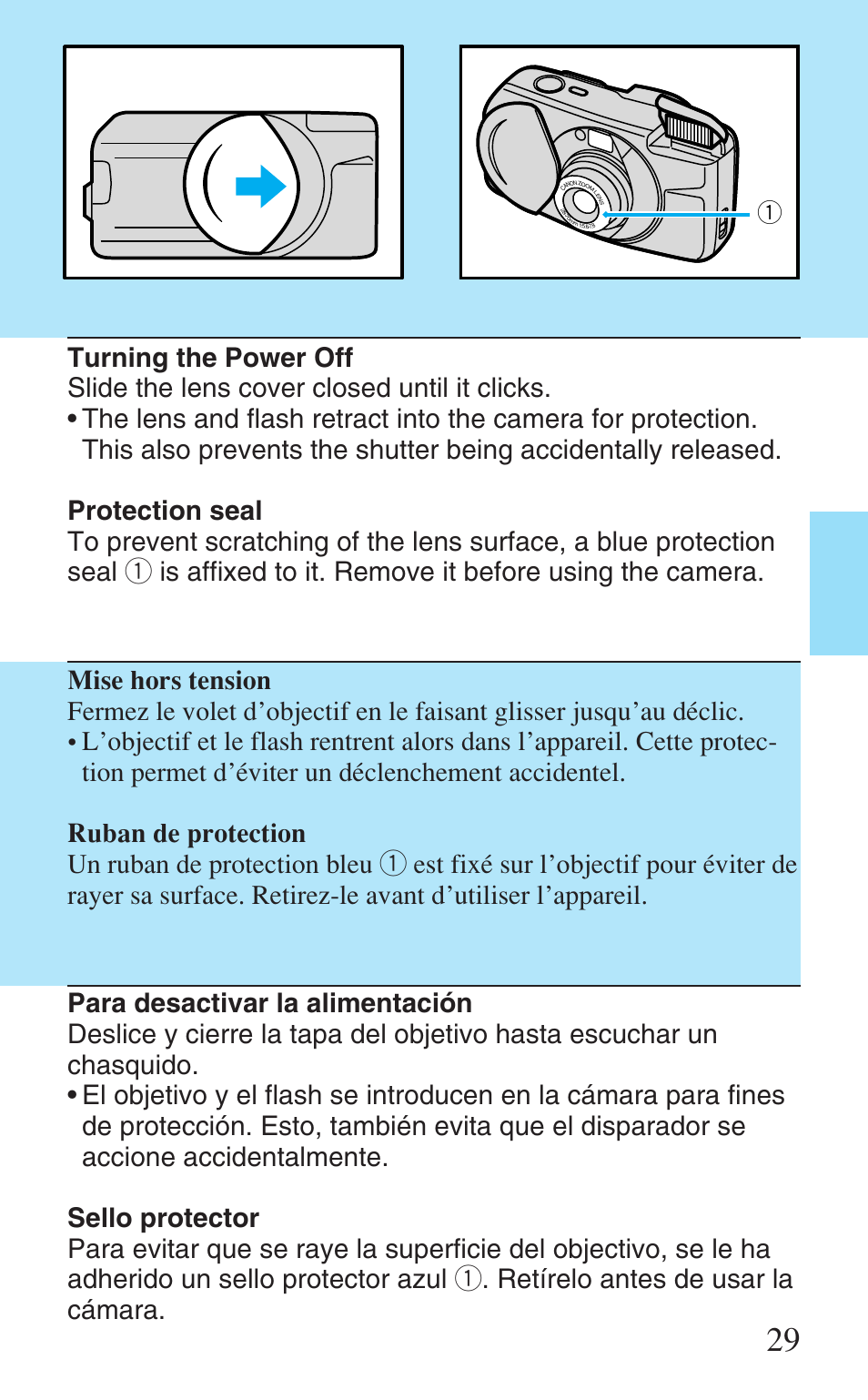 Canon Prima Super 28N -Set User Manual | Page 29 / 95