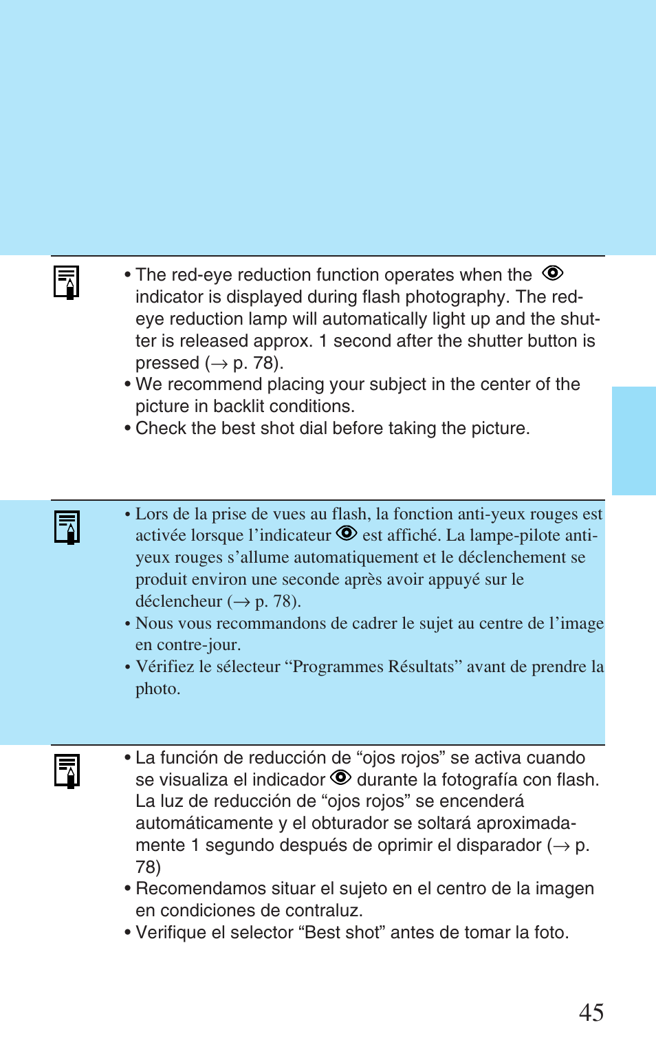 Canon Prima Super 28N -Set User Manual | Page 45 / 95