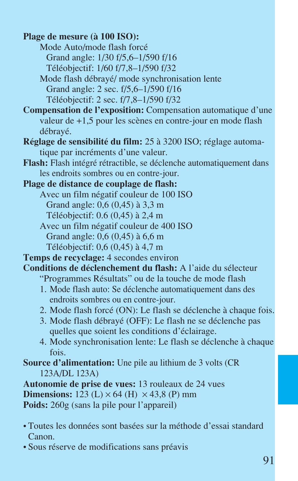 Canon Prima Super 28N -Set User Manual | Page 91 / 95