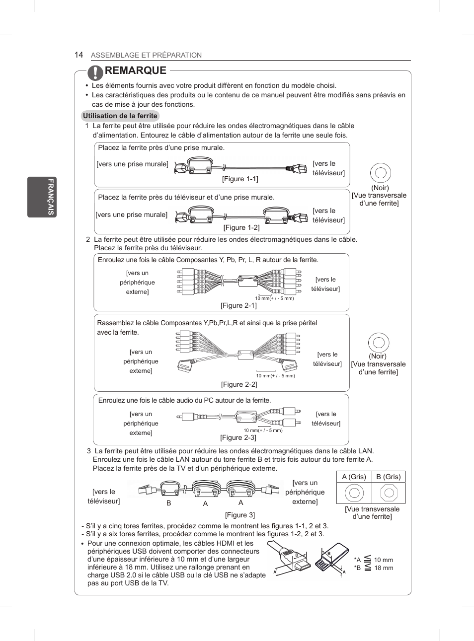 Remarque | LG 60PH660S User Manual | Page 101 / 279