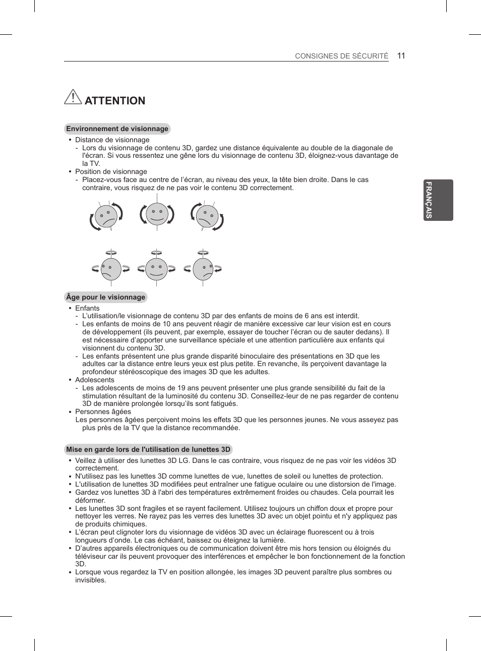 Attention | LG 60PH660S User Manual | Page 98 / 279