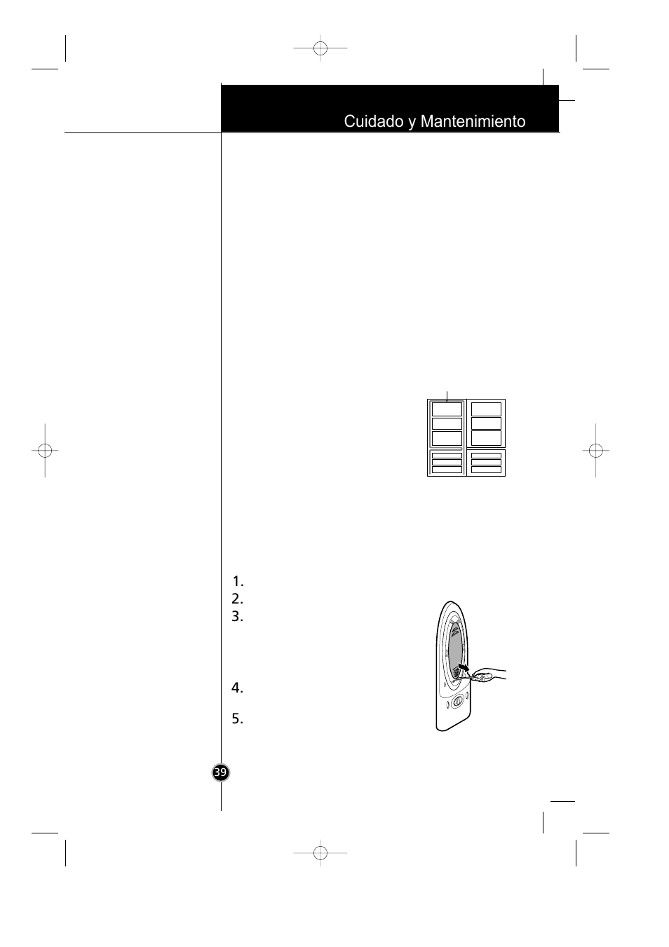 Sustitución de la lámpara, Información general, Cuidado y mantenimiento | LG GR-399SLQA User Manual | Page 40 / 44