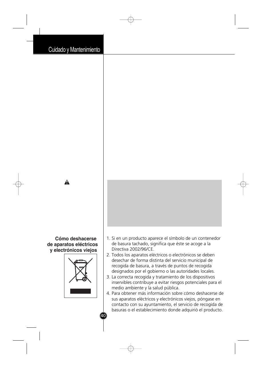 Limpieza, Cuidado y mantenimiento | LG GR-399SLQA User Manual | Page 41 / 44