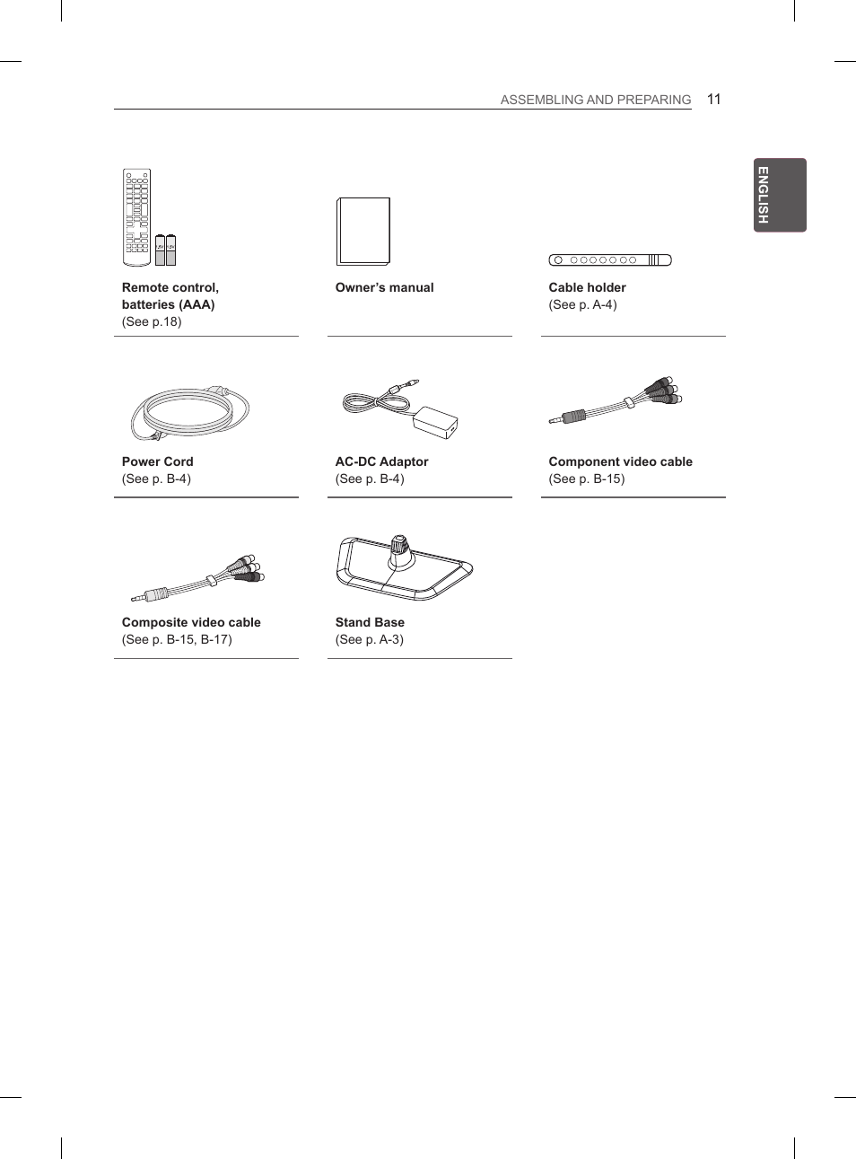 LG 29LN460R User Manual | Page 18 / 243