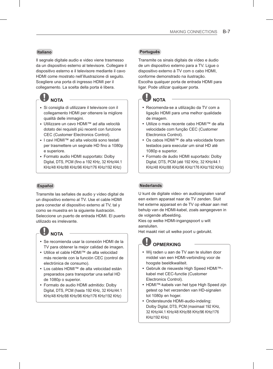 LG 29LN460R User Manual | Page 214 / 243