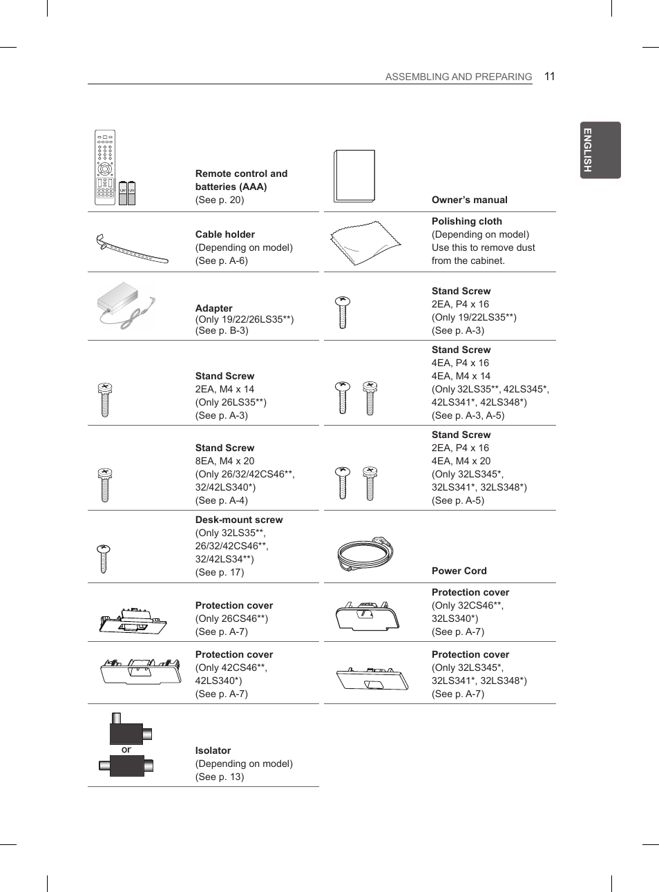 LG 42CS460S User Manual | Page 19 / 212