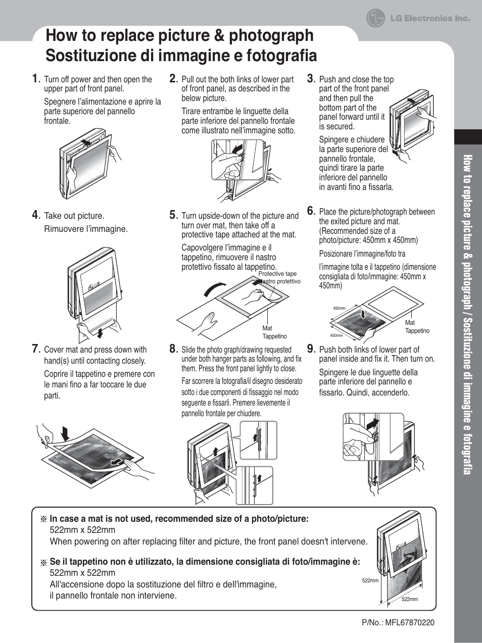 LG ARNU12GSF12 User Manual | 10 pages