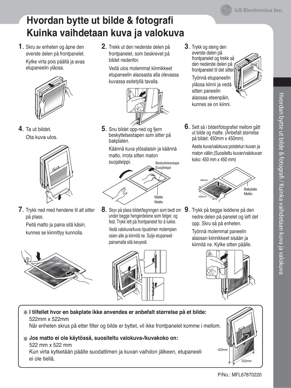 LG ARNU12GSF12 User Manual | Page 9 / 10
