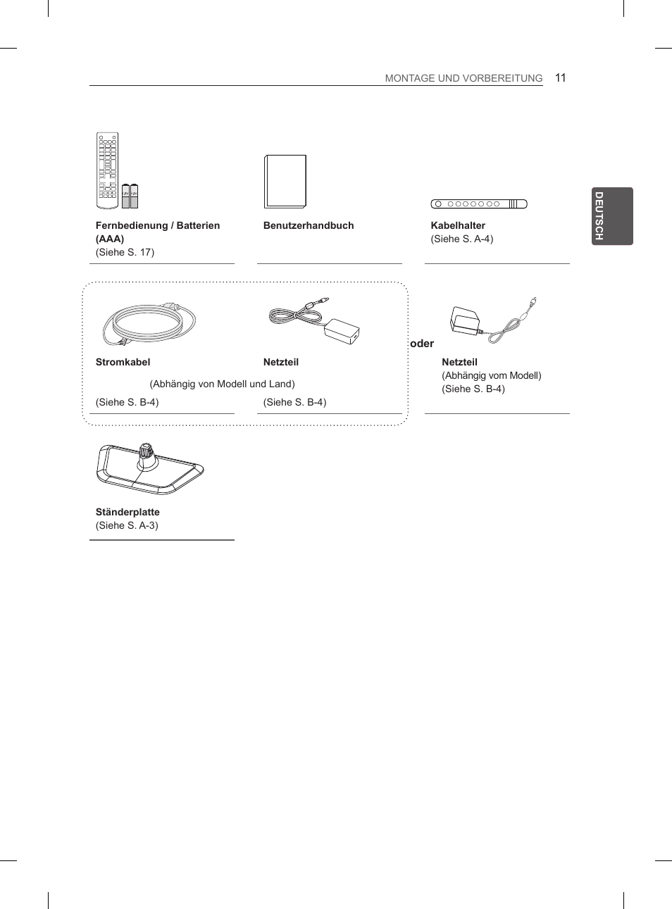 LG 26LN457B User Manual | Page 38 / 223