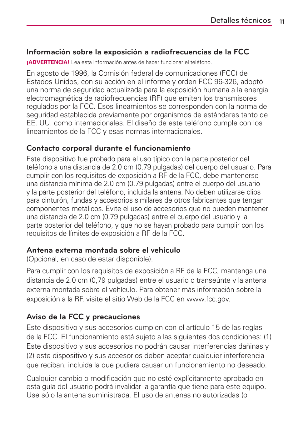 LG VS700 User Manual | Page 228 / 448