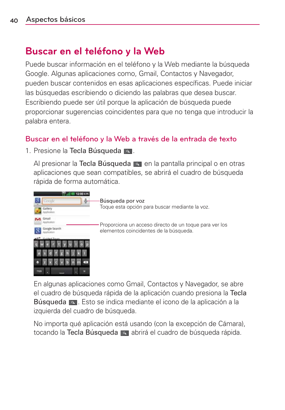 Buscar en el teléfono y la web | LG VS700 User Manual | Page 257 / 448