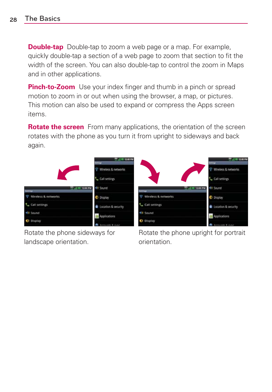 LG VS700 User Manual | Page 30 / 448