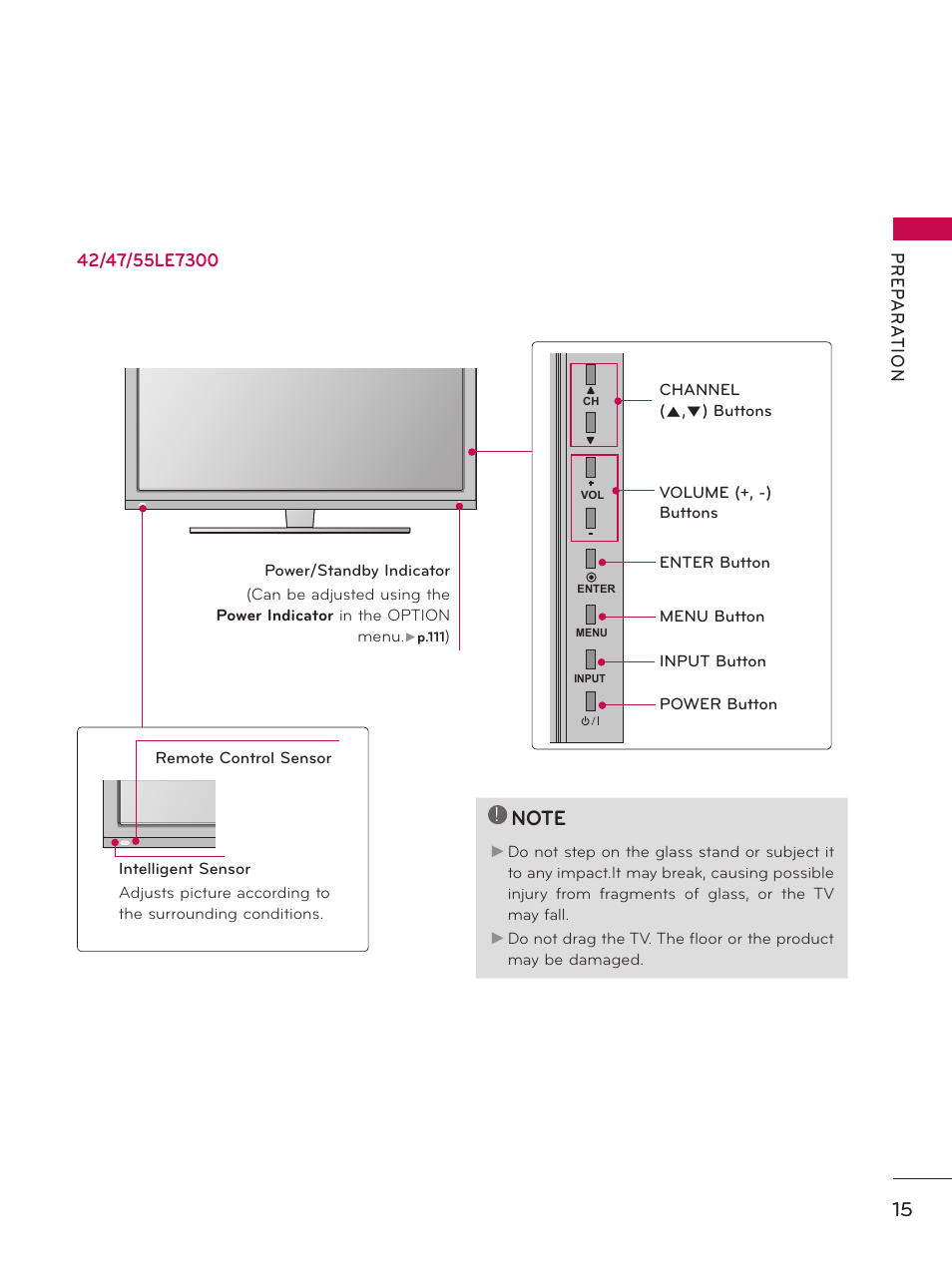 LG 37LD450 User Manual | Page 15 / 172