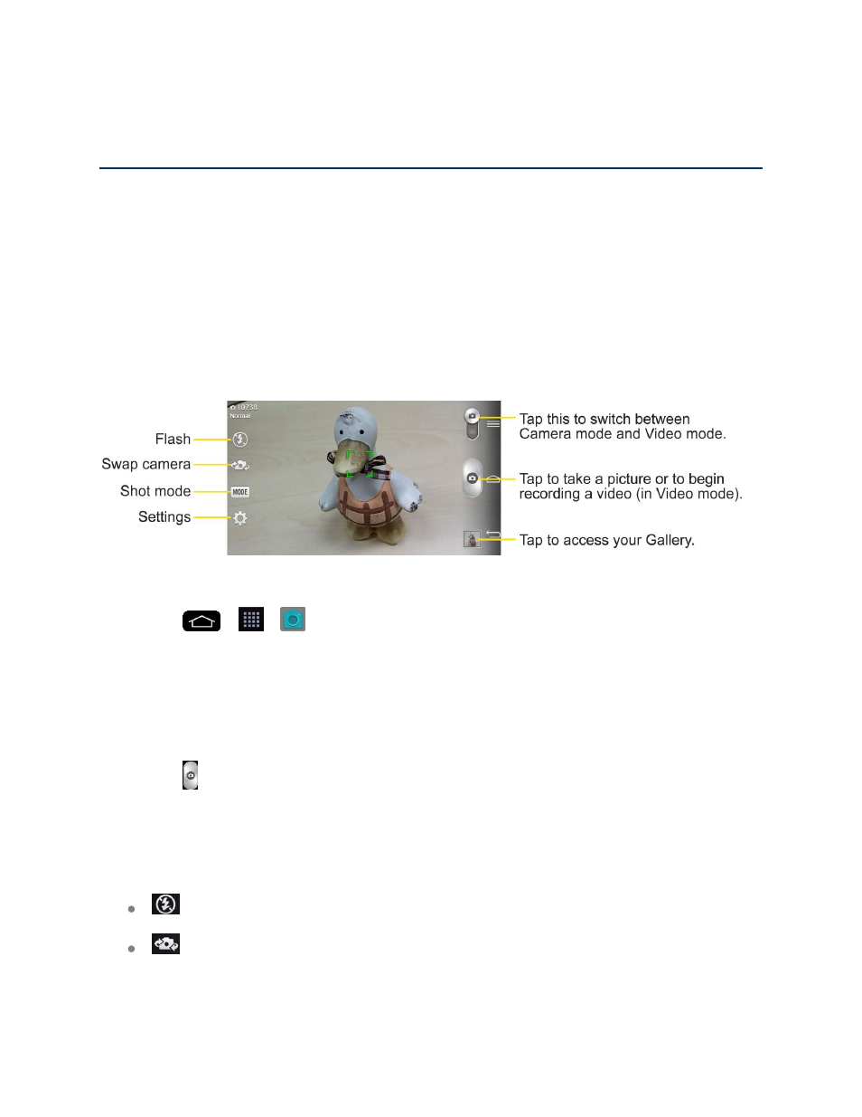 Camera and video, Take pictures, Camera settings | LG LGLS995 User Manual | Page 127 / 218