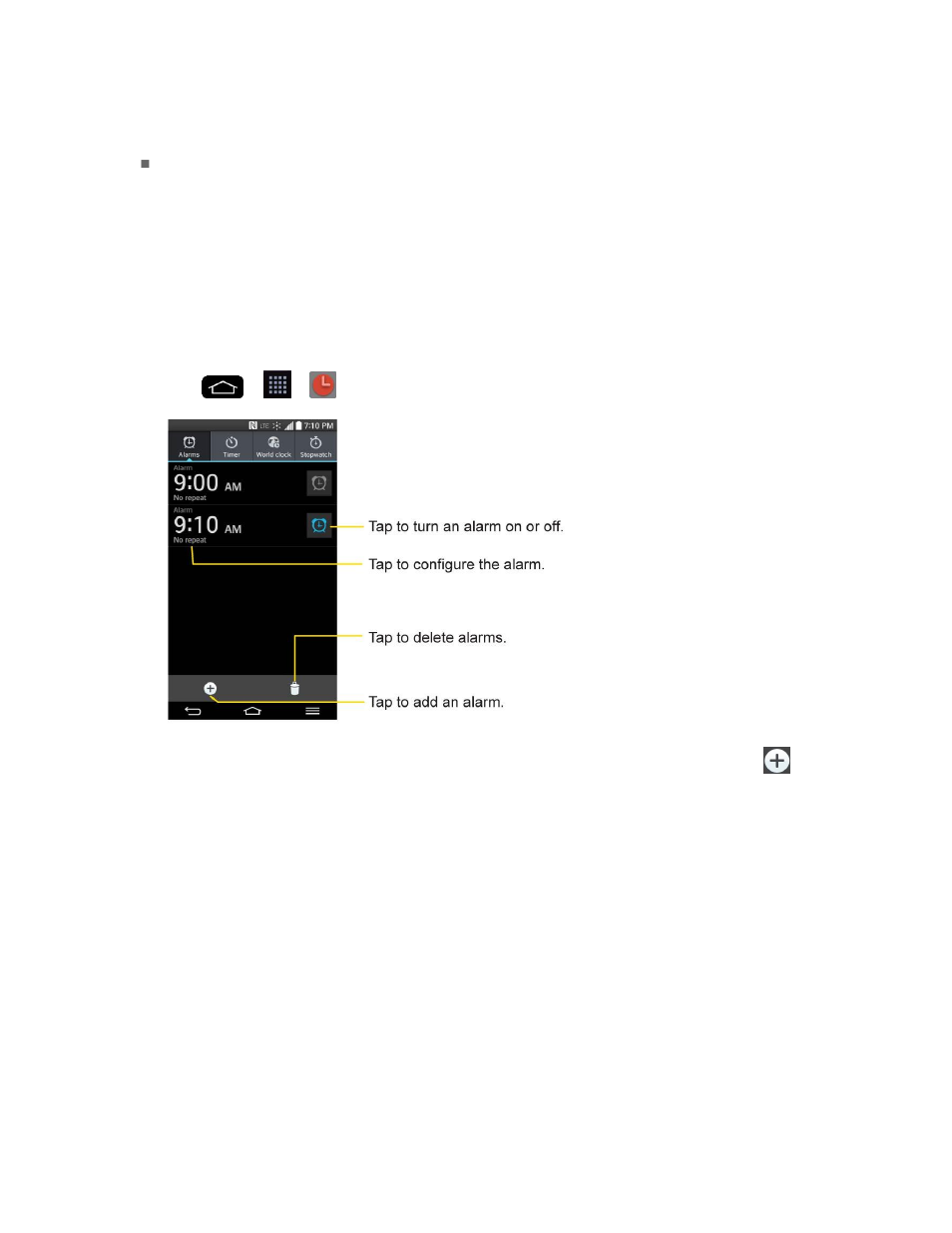 Alarm/clock | LG LGLS995 User Manual | Page 158 / 218
