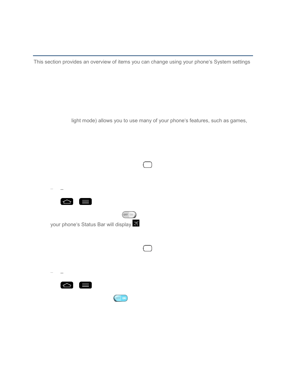 Settings, Wireless networks, Airplane mode | LG LGLS995 User Manual | Page 172 / 218