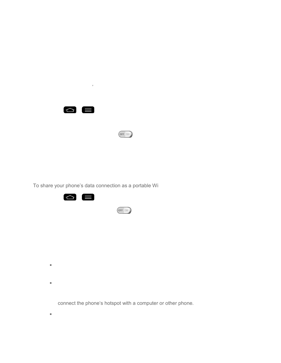 More settings, Usb tethering, Wi-fi hotspot | LG LGLS995 User Manual | Page 181 / 218