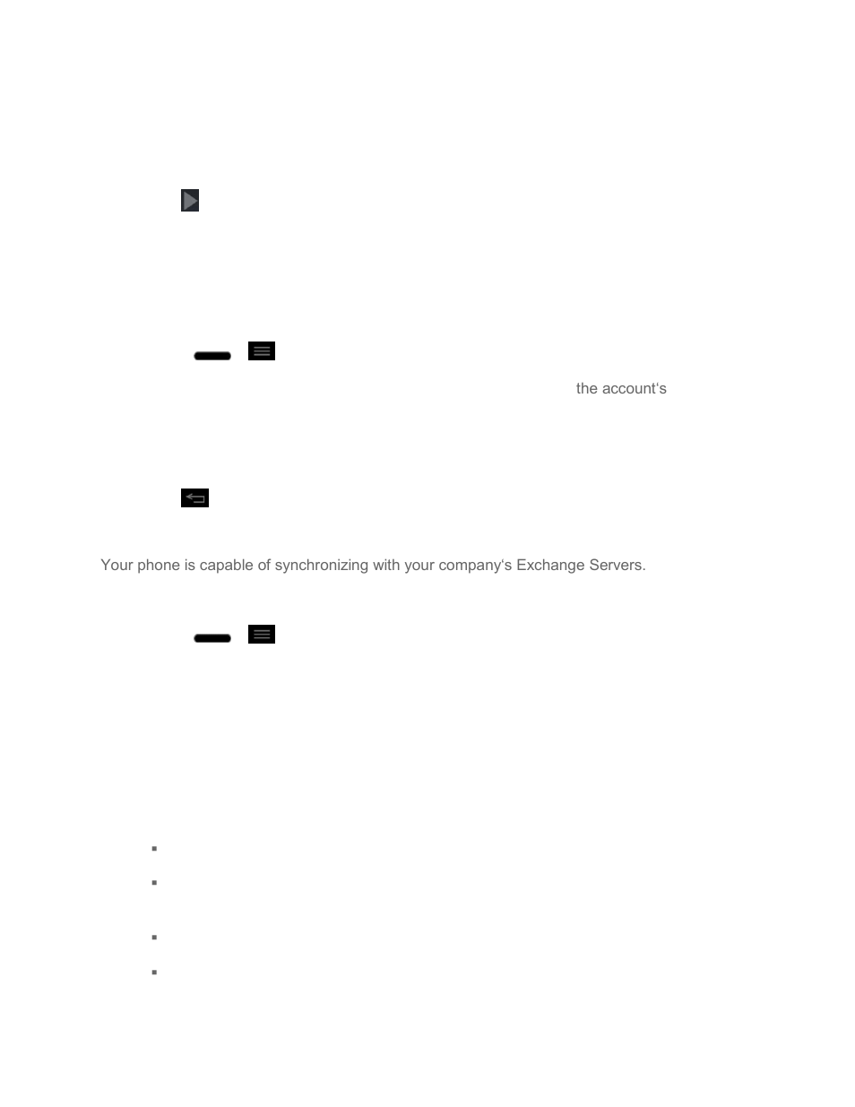 Synchronize your corporate account | LG LS720 User Manual | Page 101 / 192