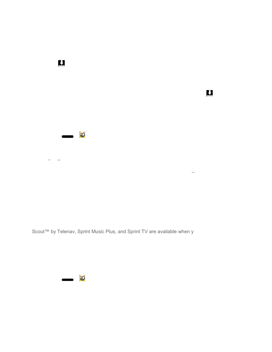 Sprint applications | LG LS720 User Manual | Page 105 / 192