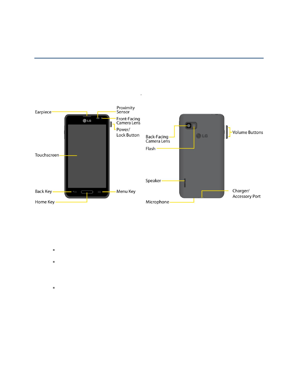 Get started, Your phone at a glance, Set up your phone | LG LS720 User Manual | Page 11 / 192