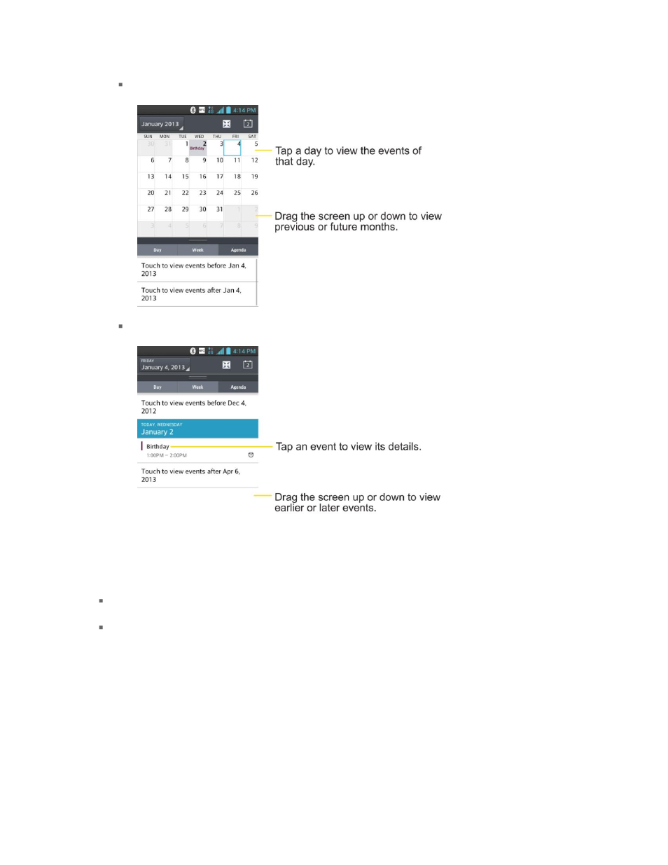 View event details | LG LS720 User Manual | Page 144 / 192