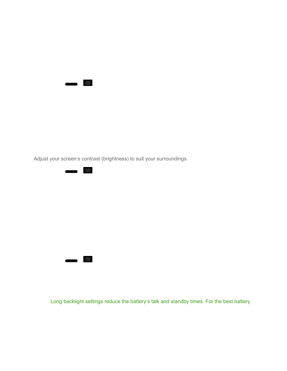 Display settings, Screen timeout | LG LS720 User Manual | Page 172 / 192
