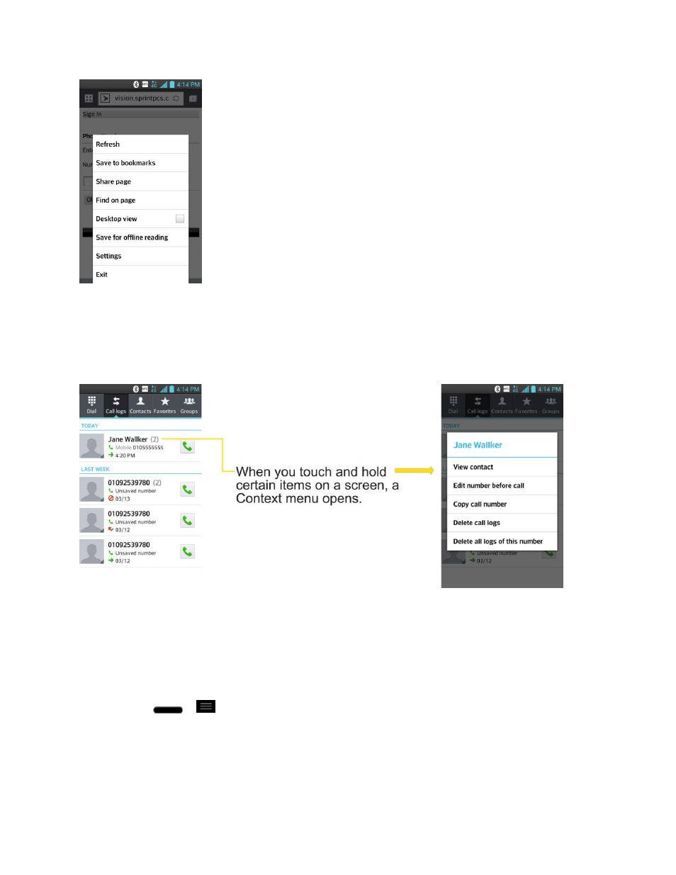 LG LS720 User Manual | Page 28 / 192