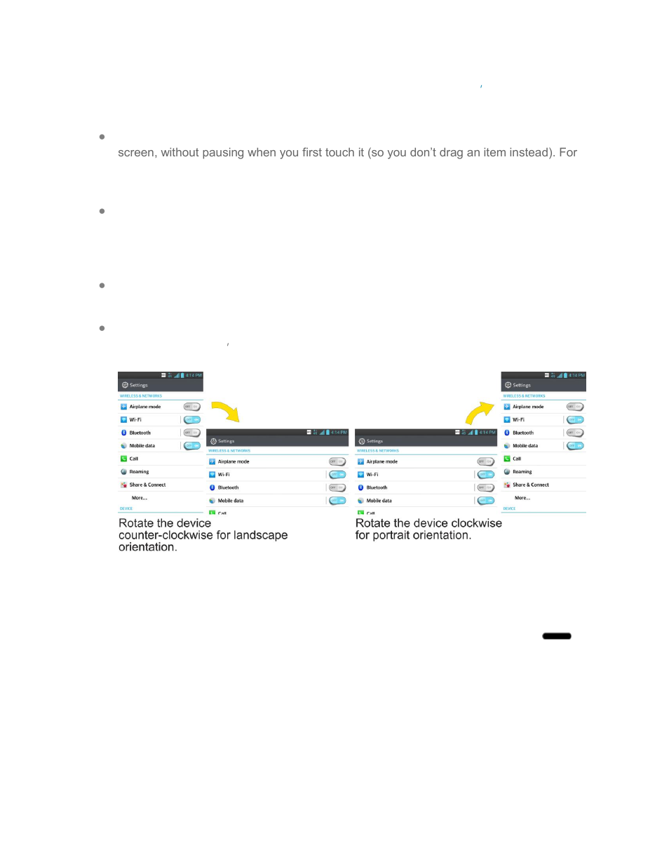 Your home screen, Home screen | LG LS720 User Manual | Page 31 / 192