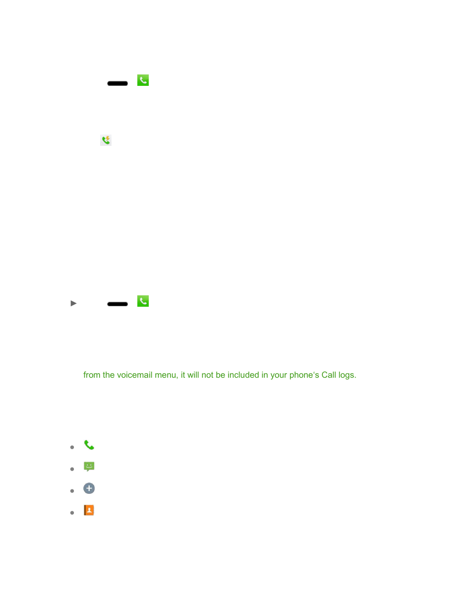 Call logs | LG LS720 User Manual | Page 64 / 192