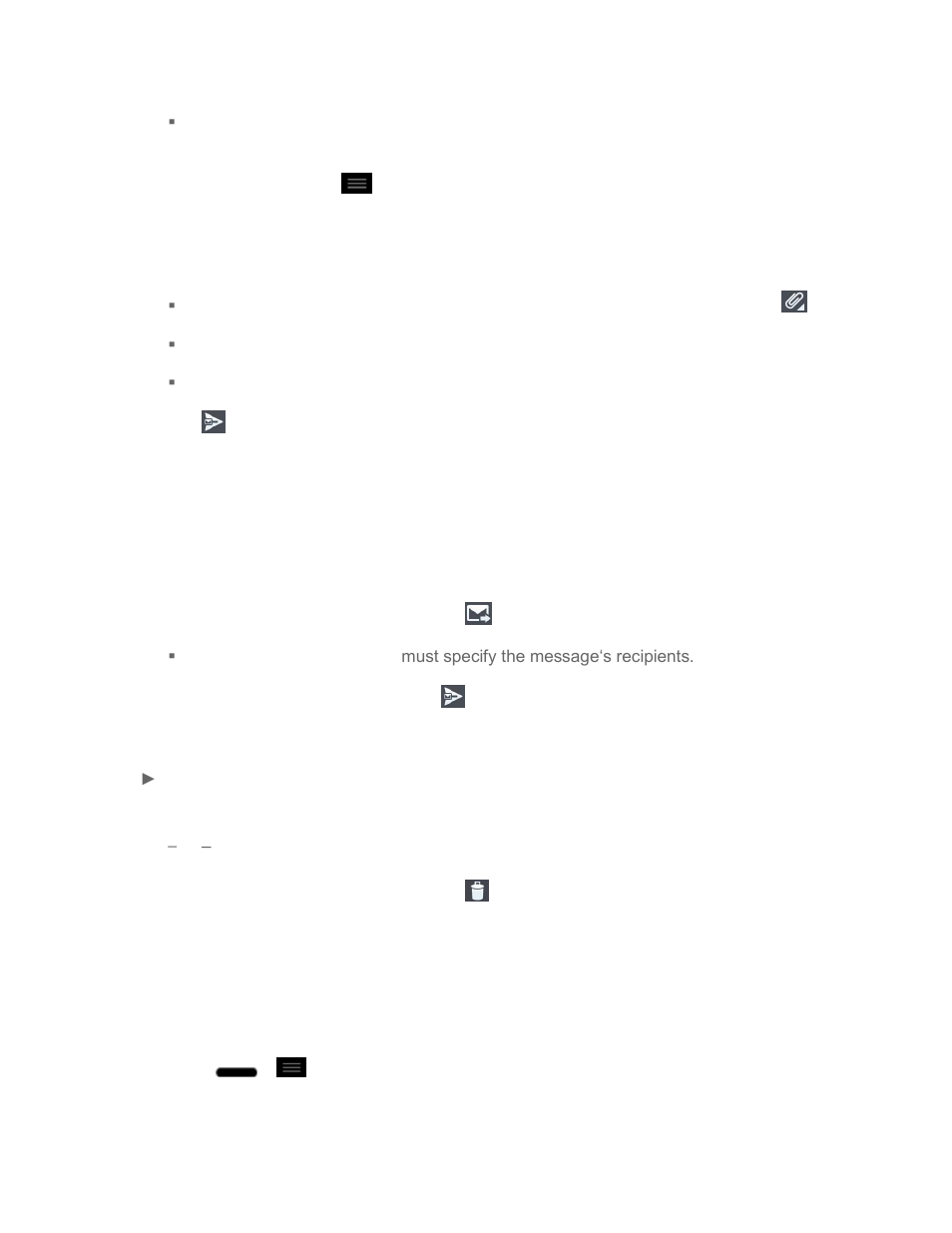 Reply to or delete an email message, Configure and sync corporate email settings | LG LS720 User Manual | Page 91 / 192