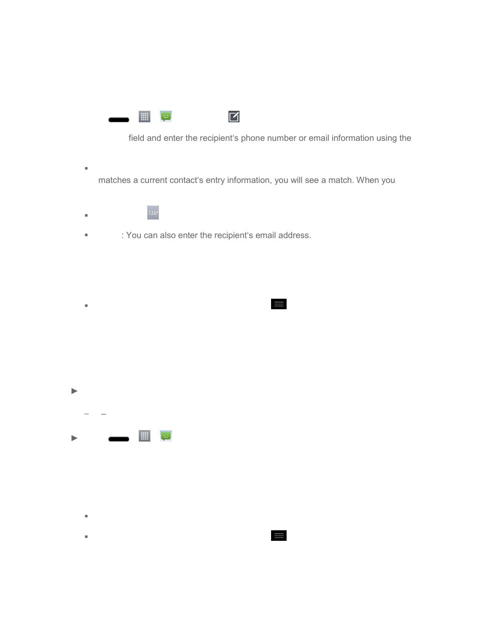 Compose text messages, Read and reply to text messages | LG LS720 User Manual | Page 94 / 192