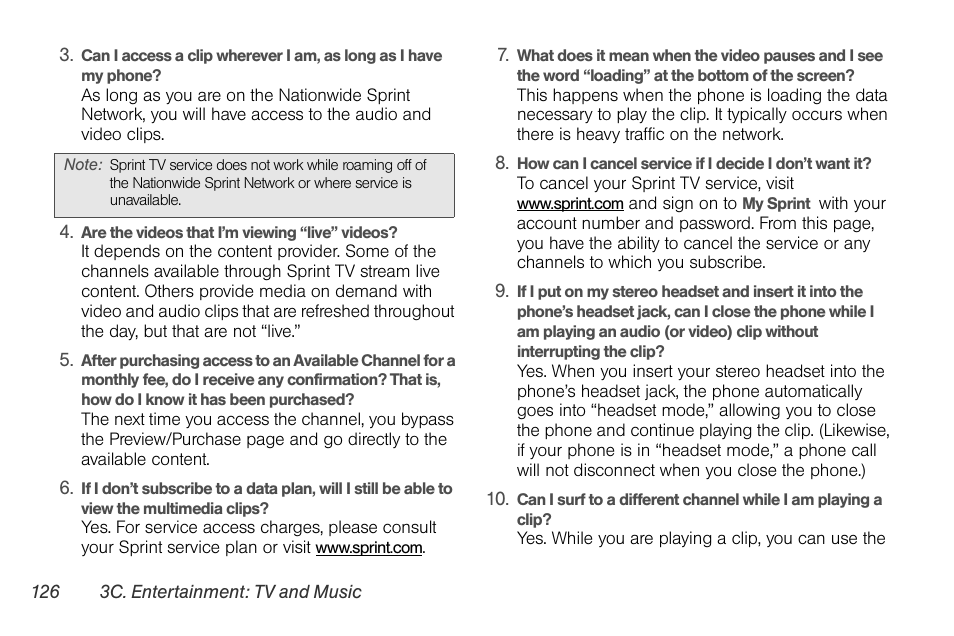 LG LGLX610 User Manual | Page 138 / 164