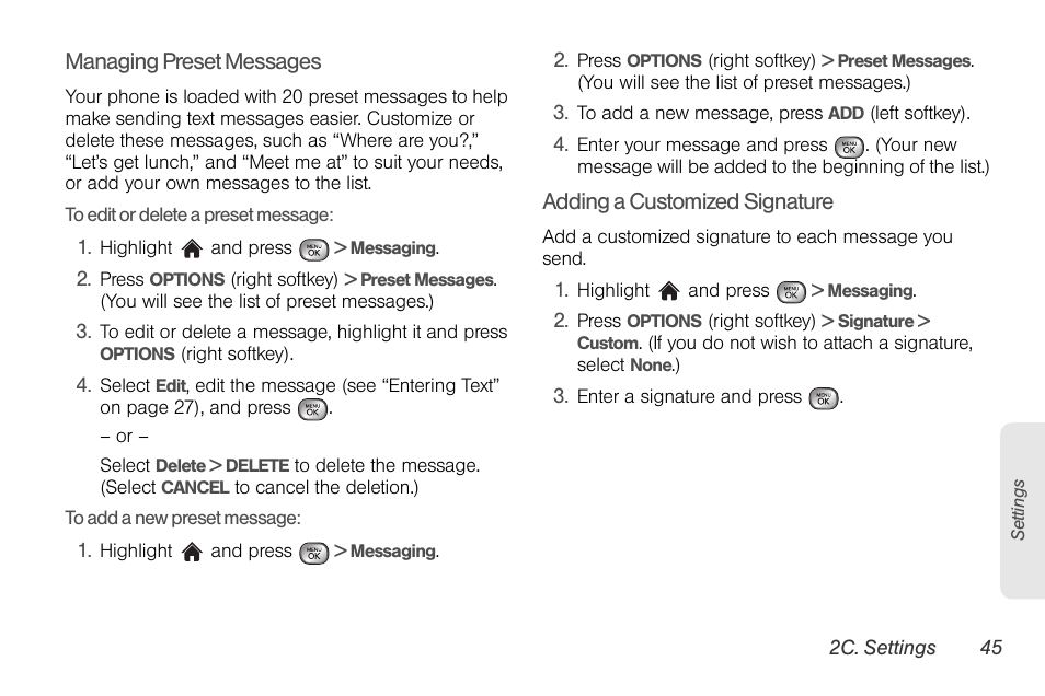 LG LGLX610 User Manual | Page 57 / 164