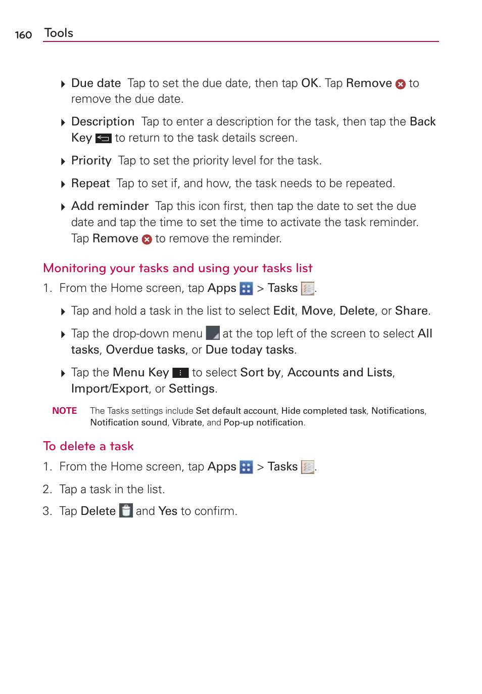 LG VS950 User Manual | Page 162 / 209