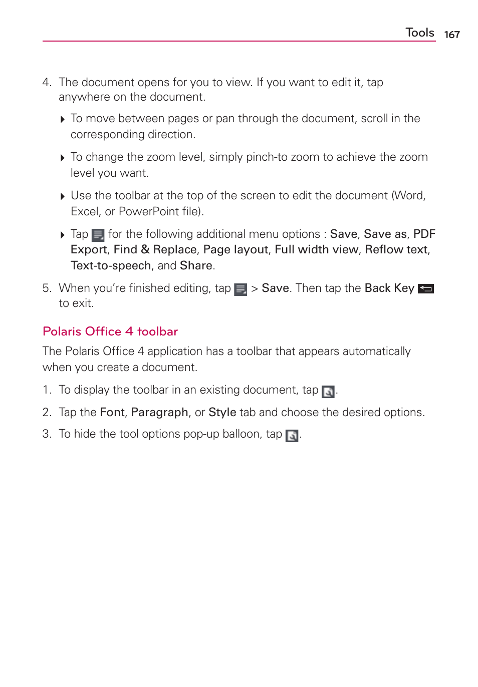 LG VS950 User Manual | Page 169 / 209