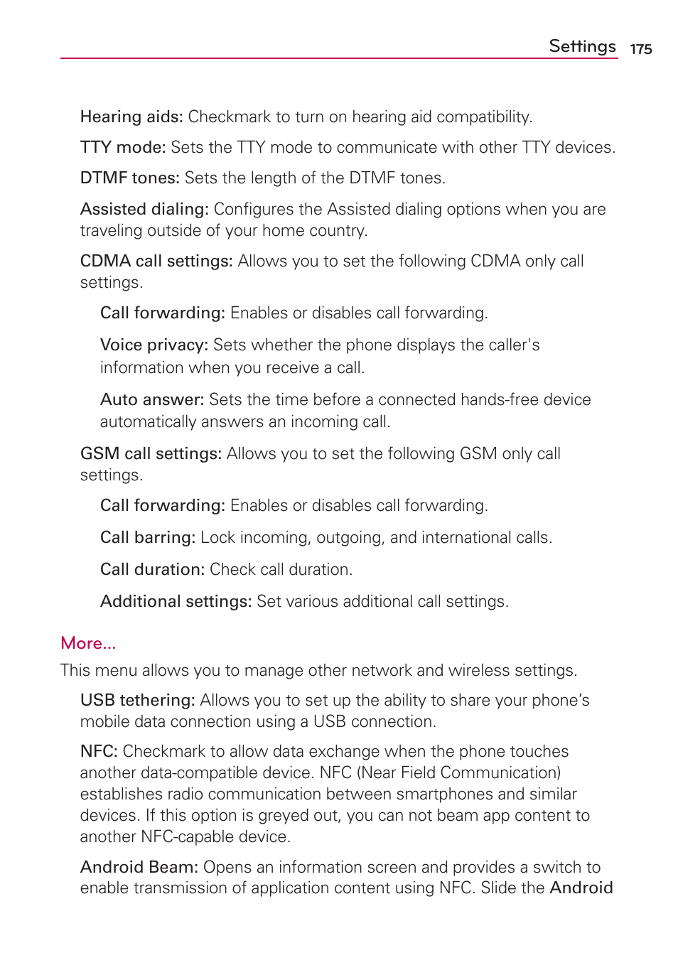 LG VS950 User Manual | Page 177 / 209