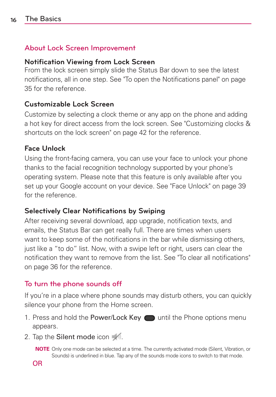 LG VS950 User Manual | Page 18 / 209