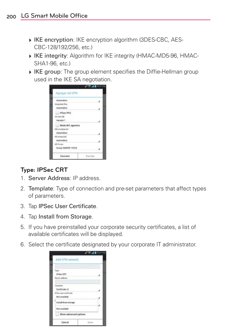 LG VS950 User Manual | Page 202 / 209