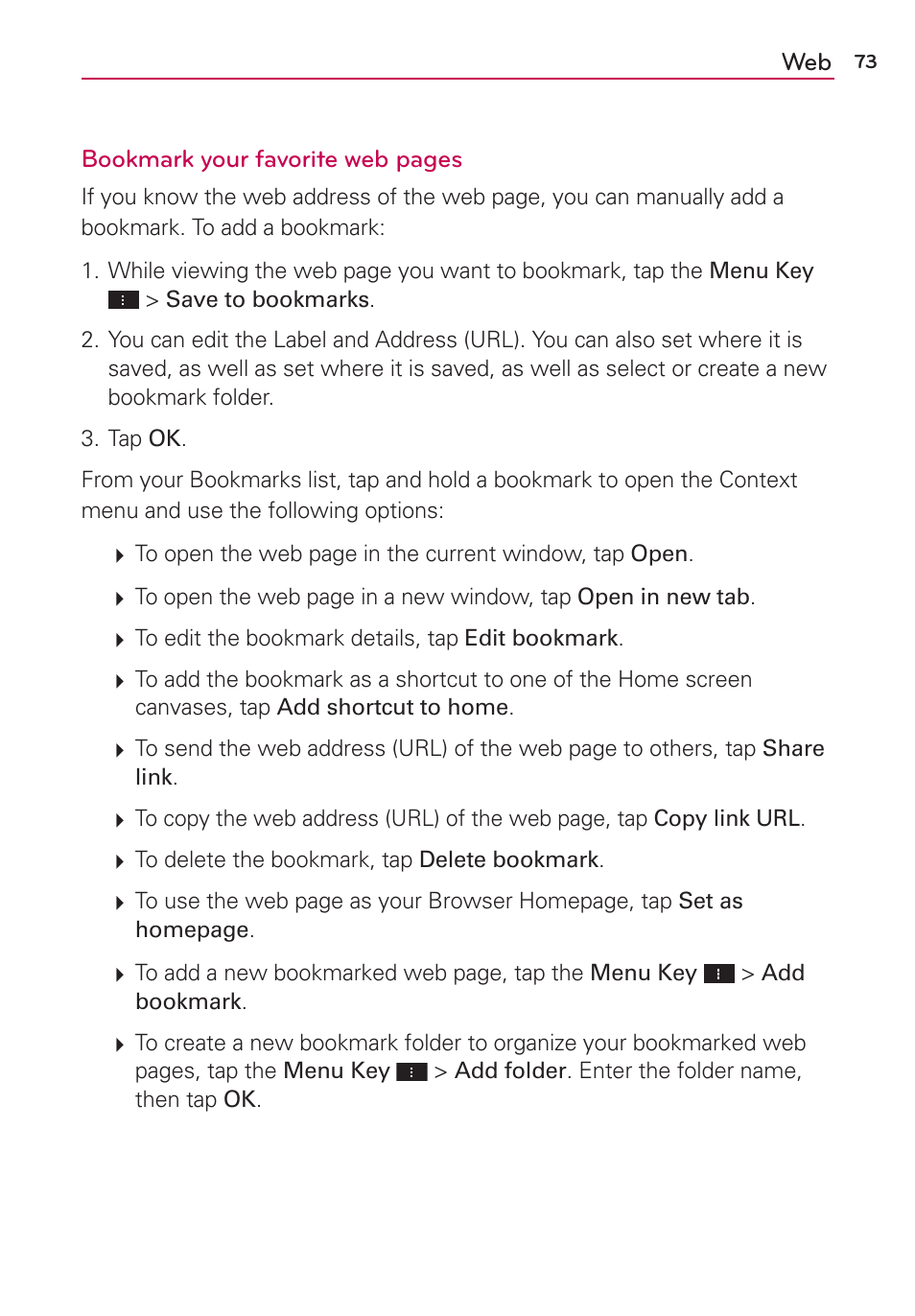 LG VS950 User Manual | Page 75 / 209