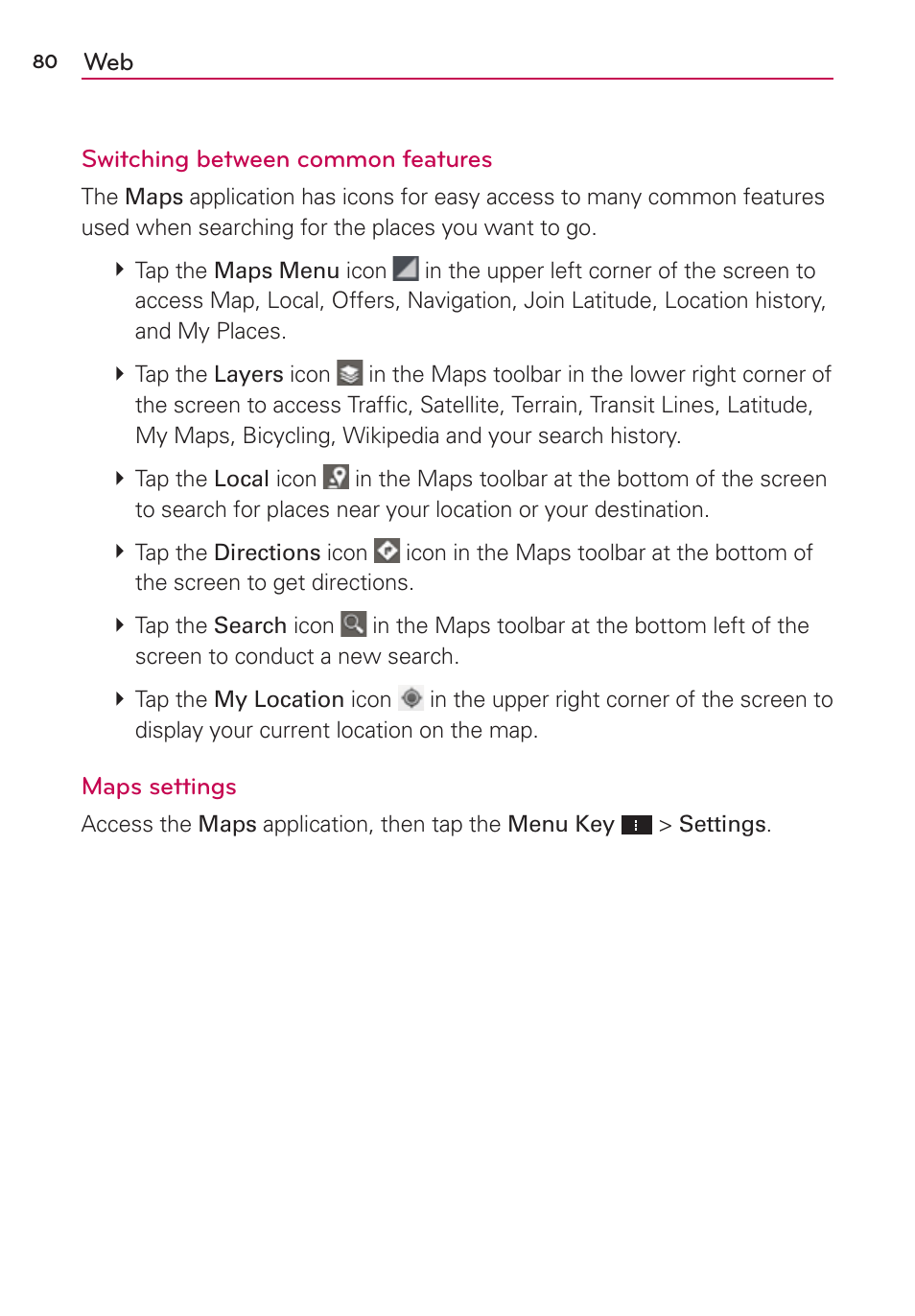 LG VS950 User Manual | Page 82 / 209