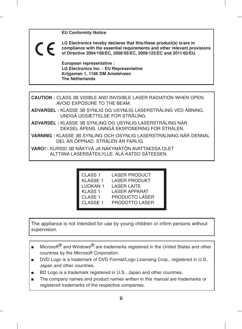 LG WH16NS40 User Manual | Page 3 / 16