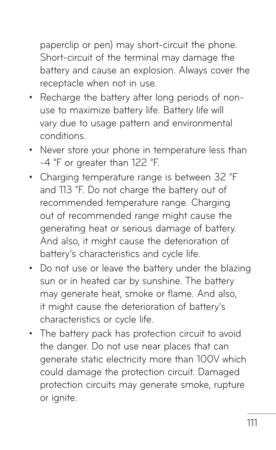 LG LGE739BK User Manual | Page 111 / 312