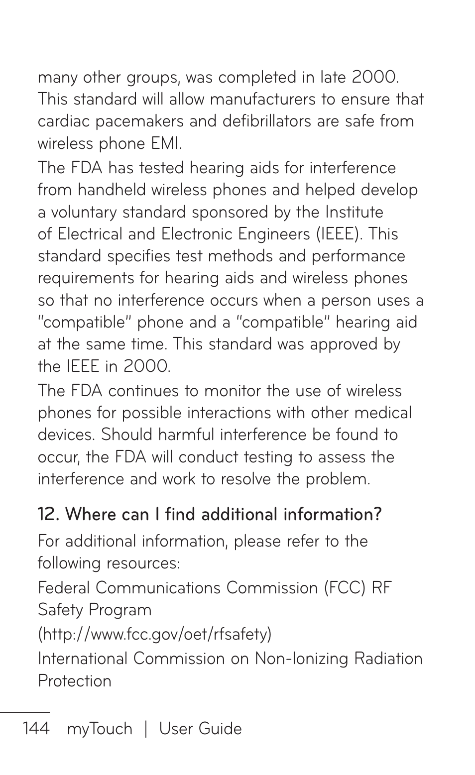 LG LGE739BK User Manual | Page 144 / 312