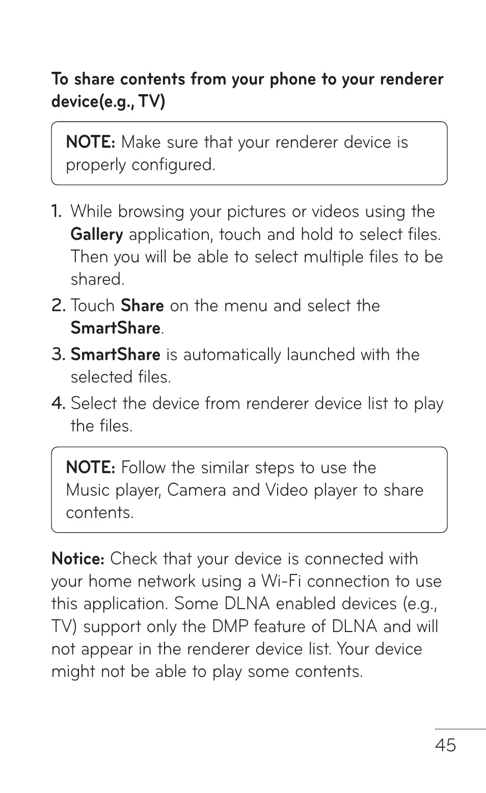 LG LGE739BK User Manual | Page 45 / 312