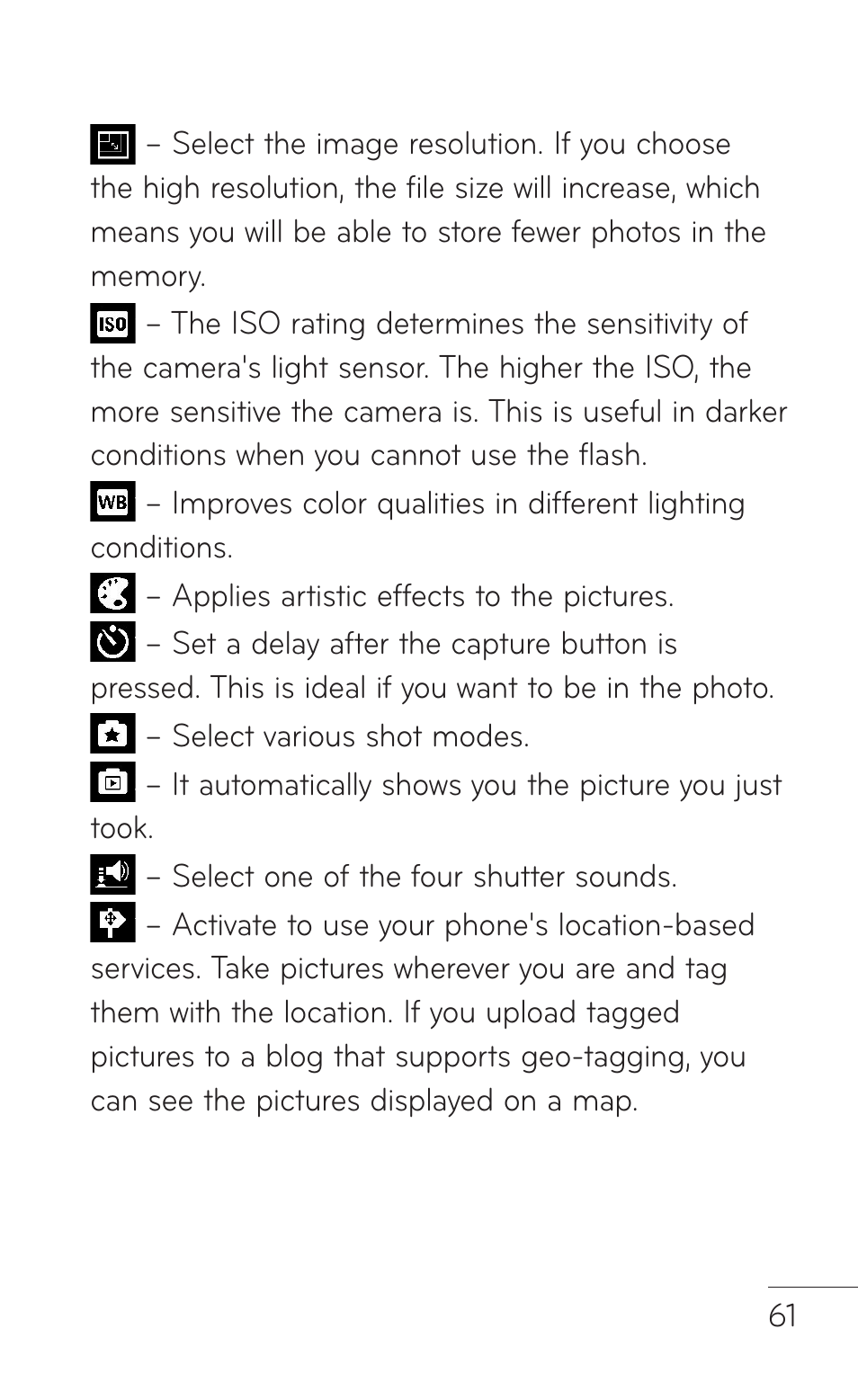 LG LGE739BK User Manual | Page 61 / 312