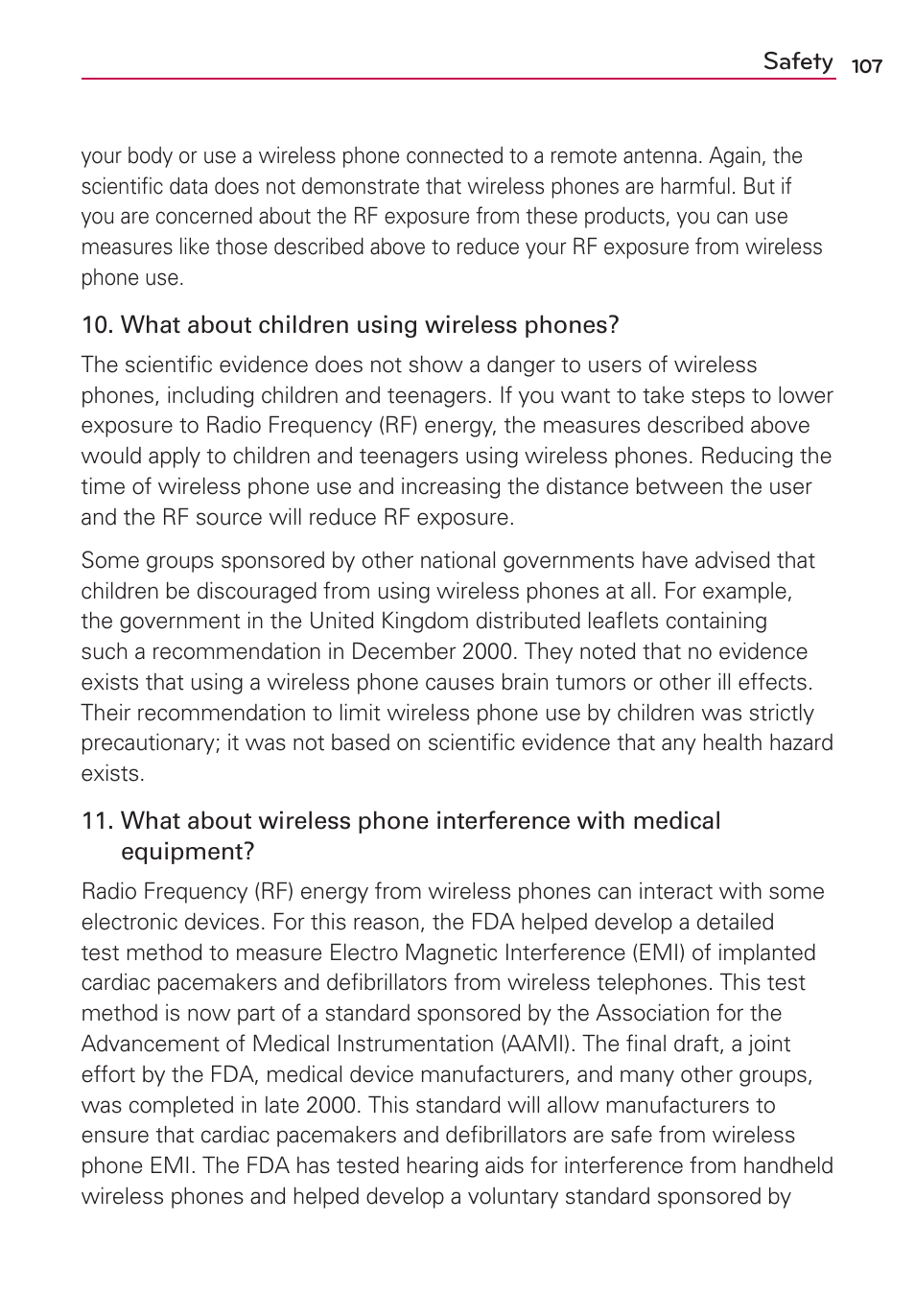 LG US780 User Manual | Page 107 / 117