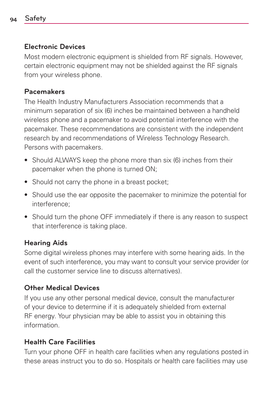 LG US780 User Manual | Page 94 / 117